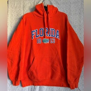 Florida Gators Hoodie Adult Size L Orange Embroidered University of Florida